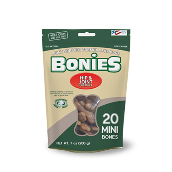 보니스 BONIES 힙앤조인트 관절관리 개껌 사이즈(MINI, SMALL) 강아지간식