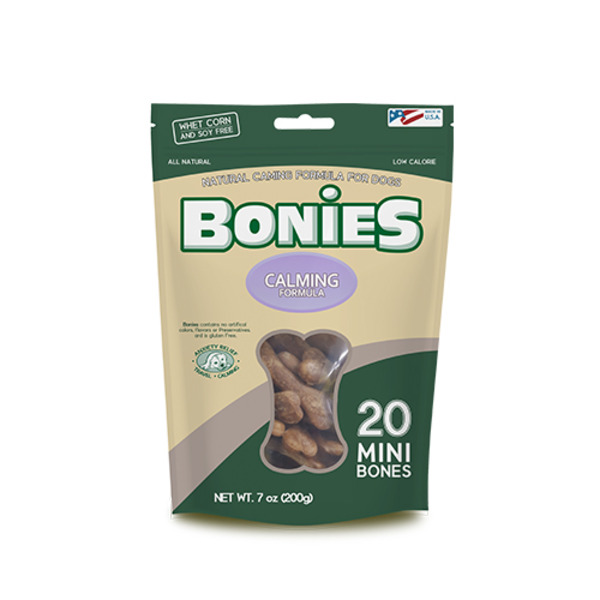 보니스 BONIES 카밍 불리불안해소 개껌 사이즈(MINI 20p) 강아지간식